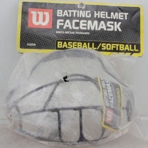 Wilson A3059 Baseball Batting Helmet Face Mask